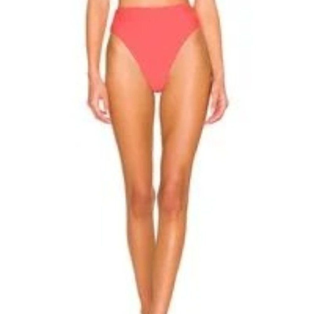 NWT Loveware Coral-the-Logan High Wais Bottom Size S‎